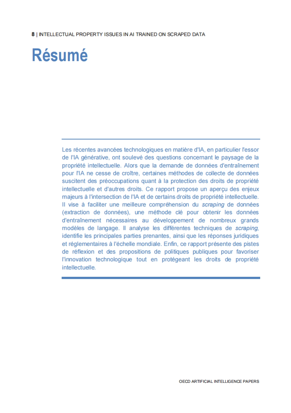 2025年人工智能研究报告-爬取训练数据训练人工智能的知识产权问题(英文原文)_第8页