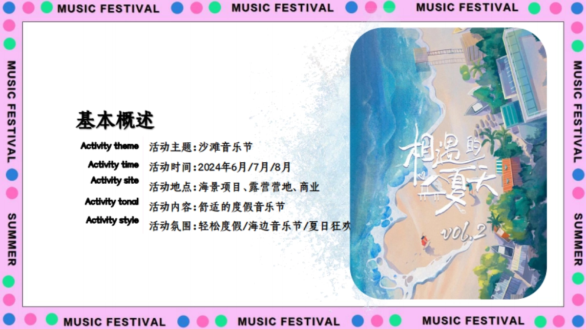 文旅海景营地夏日海边的浪漫沙滩露营音乐节活动策划方案_第7页