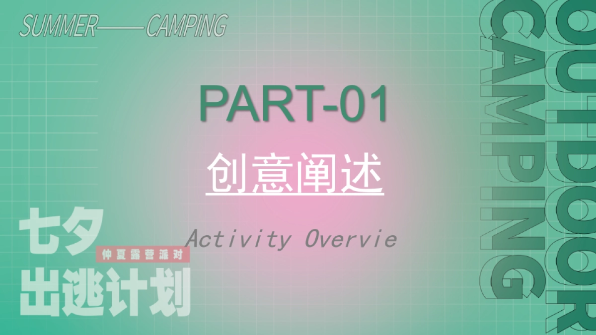 七夕仲夏 露营派对仲夏暑期露营派对暖场活动方案_第5页