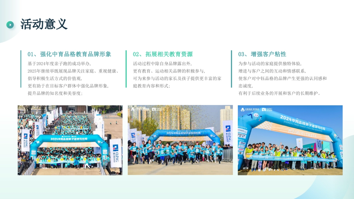 中育品格教育培训品牌西安大明宫亲子跑赛事嘉年华活动策划方案_第6页