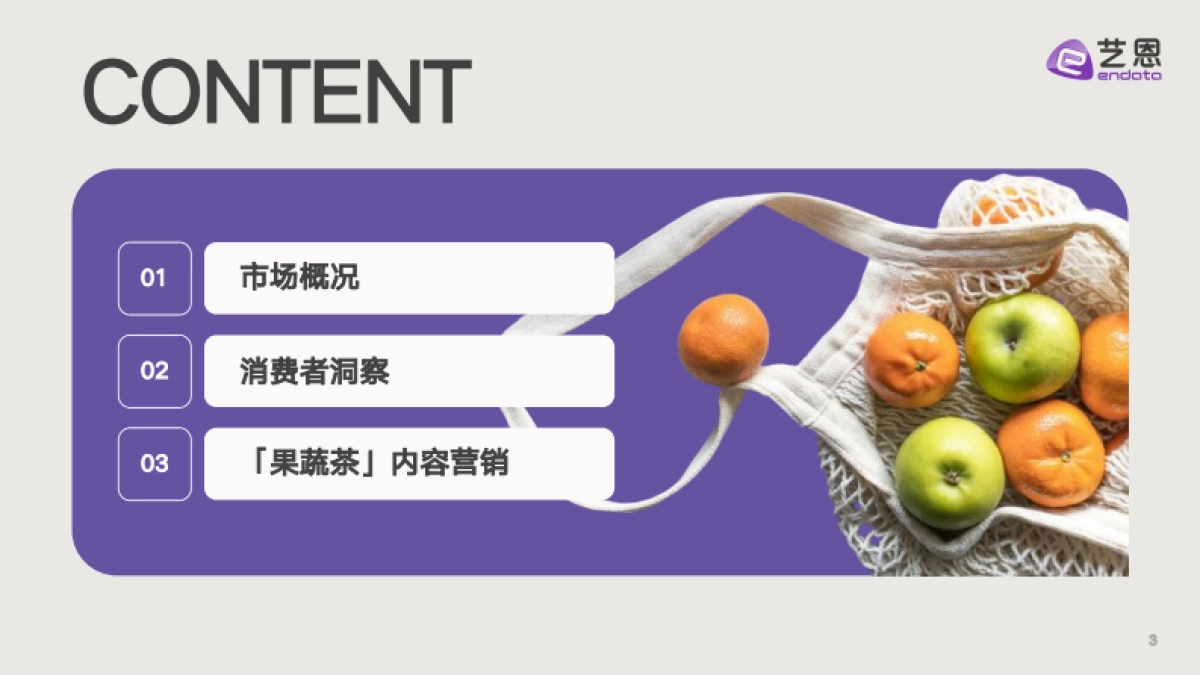 新茶饮「果蔬化」 消费需求洞察-艺恩_第3页