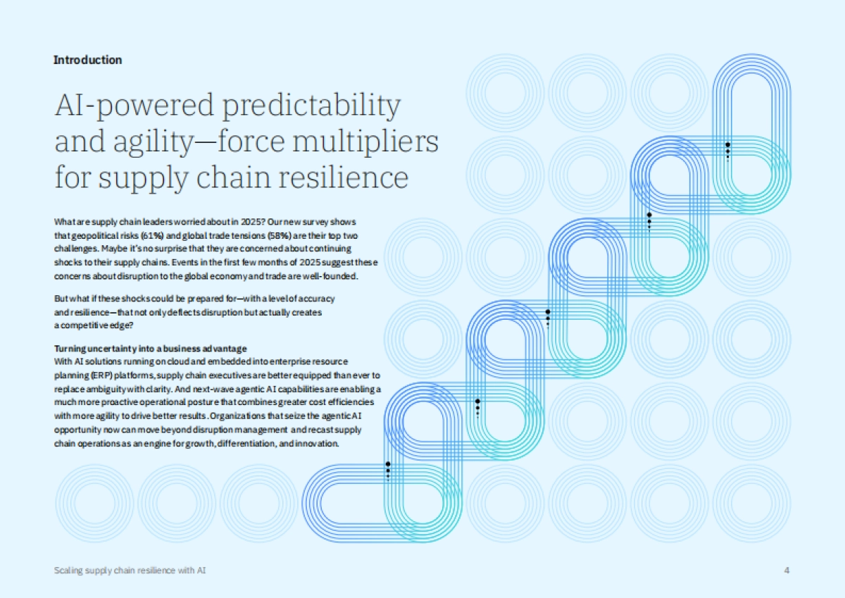 2025年人工智能助力供应链韧性提升：代理型AI赋能自主运营研究报告（英文版）_第4页