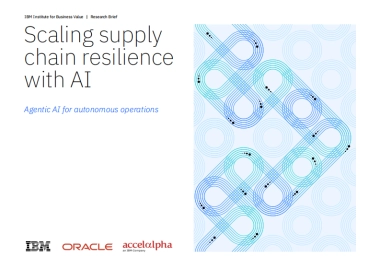 2025年人工智能助力供应链韧性提升：代理型AI赋能自主运营研究报告（英文版）