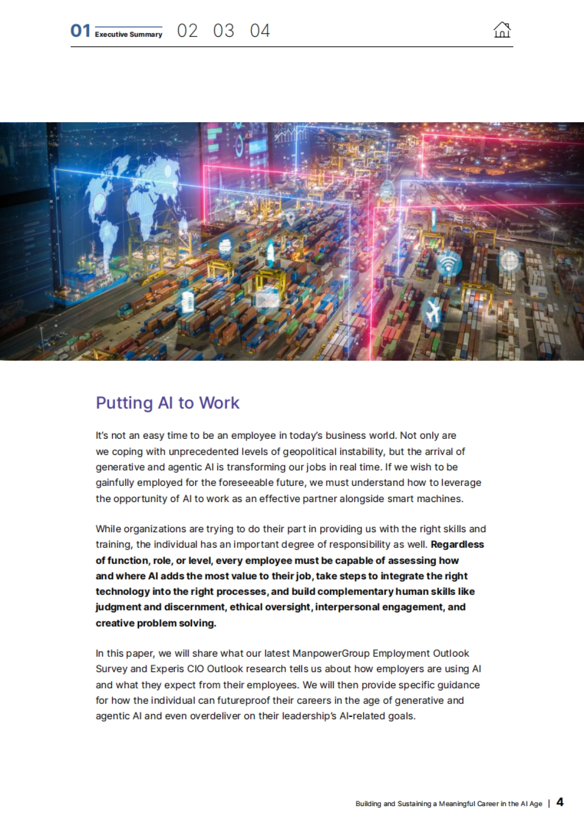 2025迈向未来:人工智能时代有意义职业的构建与维系策略白皮书(英文)_第4页