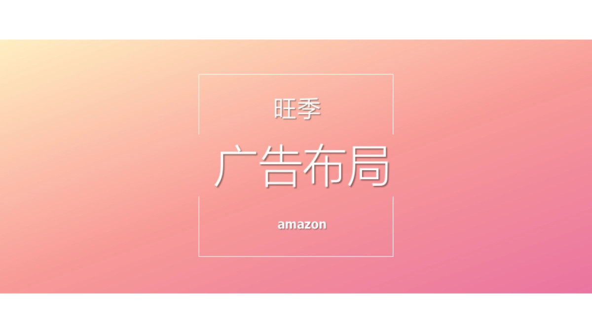 2024年亚马逊广告投放指南_从架构搭建到优化实战_第1页