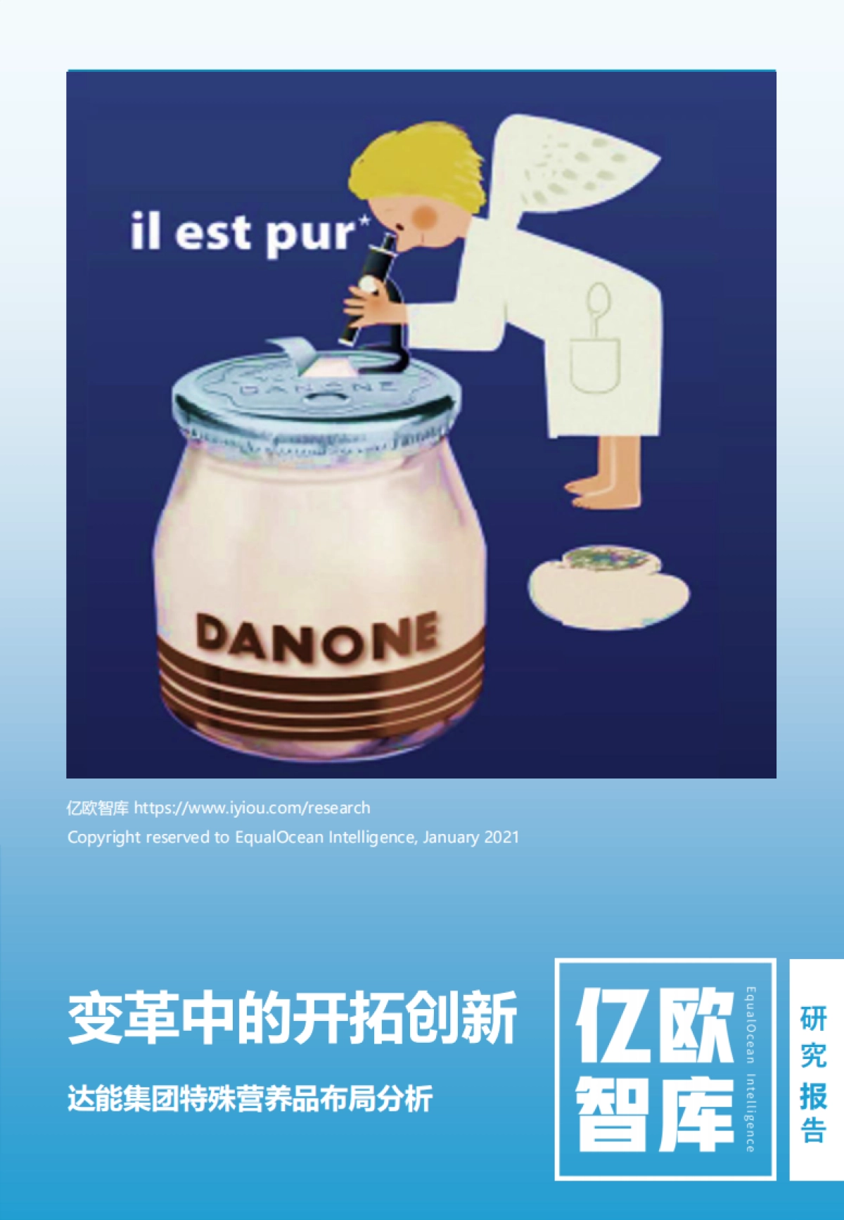 达能集团特殊营养品布局分析:变革中的开拓创新_第1页