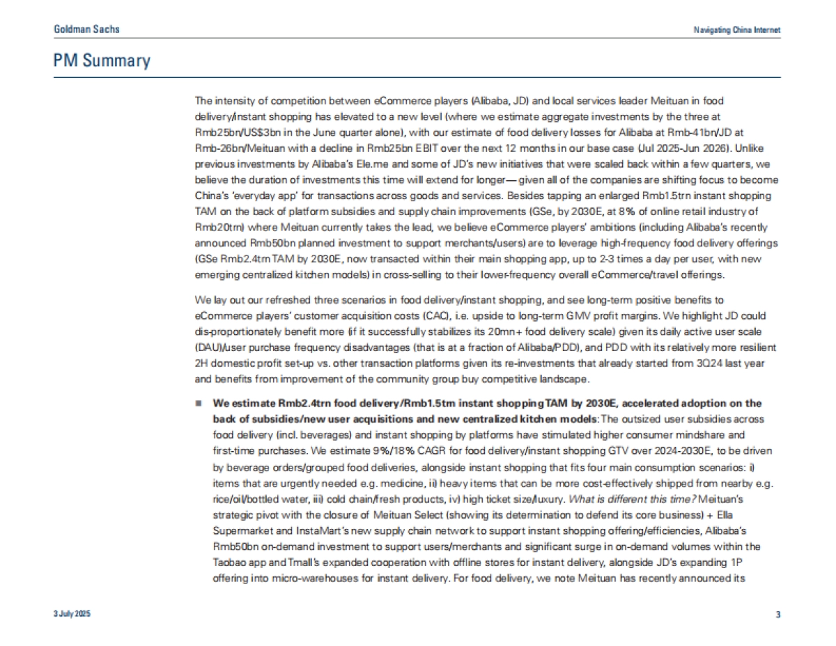 商贸零售-电商领域的 “日常应用” 之争：外卖&即时配送的市场规模、交叉销售及最终格局（英文）_第3页