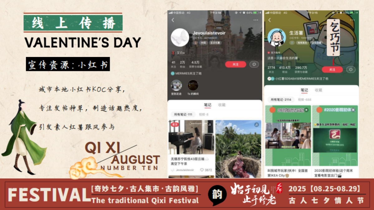 始于初见 止于终老七夕节沉浸式穿越古风集市奇妙游园会主题活动策划案_第10页