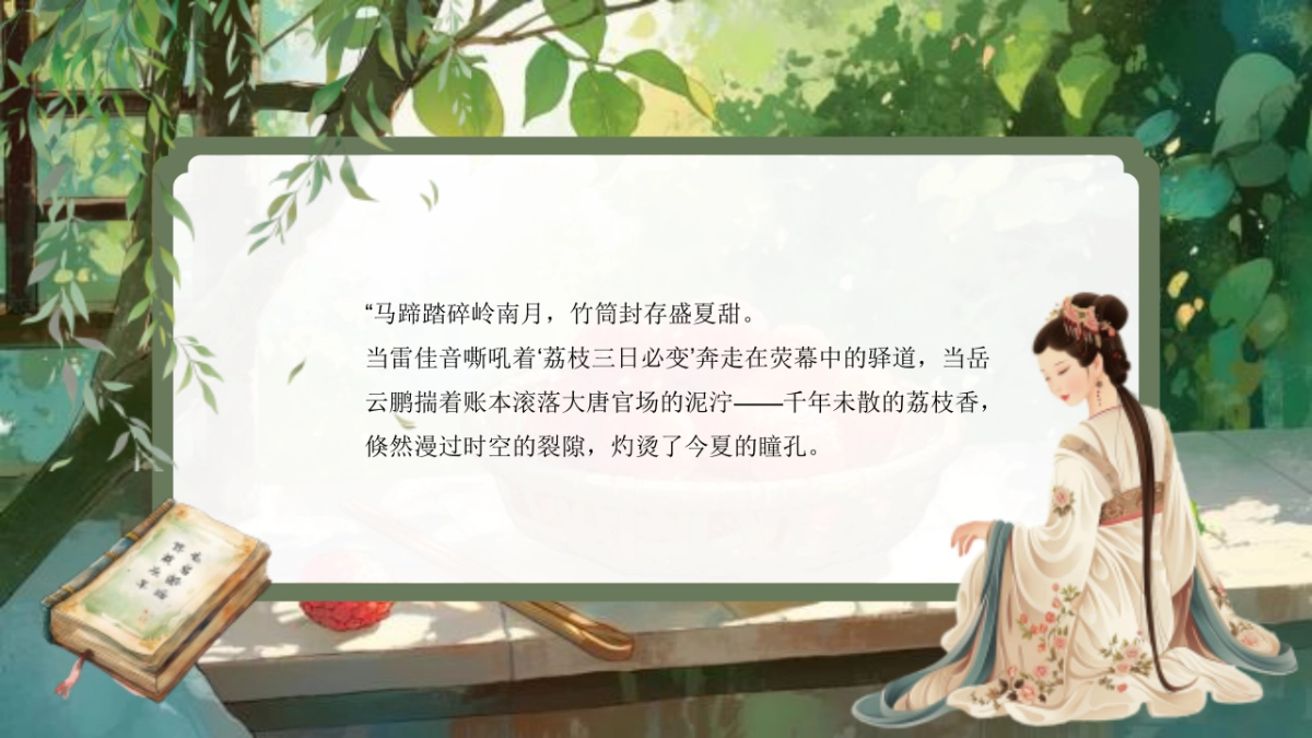 营地果园首届国风荔枝文化节「穿越千年长安的荔枝主题」活动策划方案_第4页