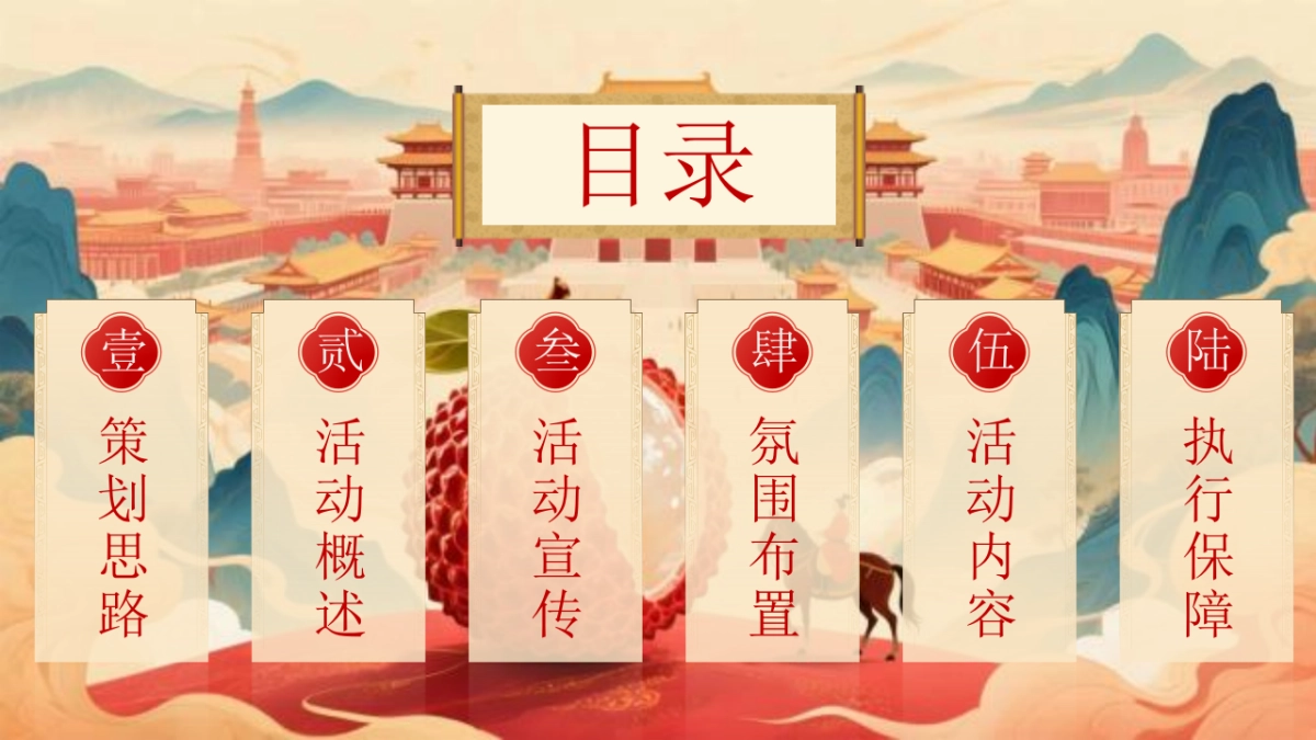 营地果园首届国风荔枝文化节「穿越千年长安的荔枝主题」活动策划方案_第5页