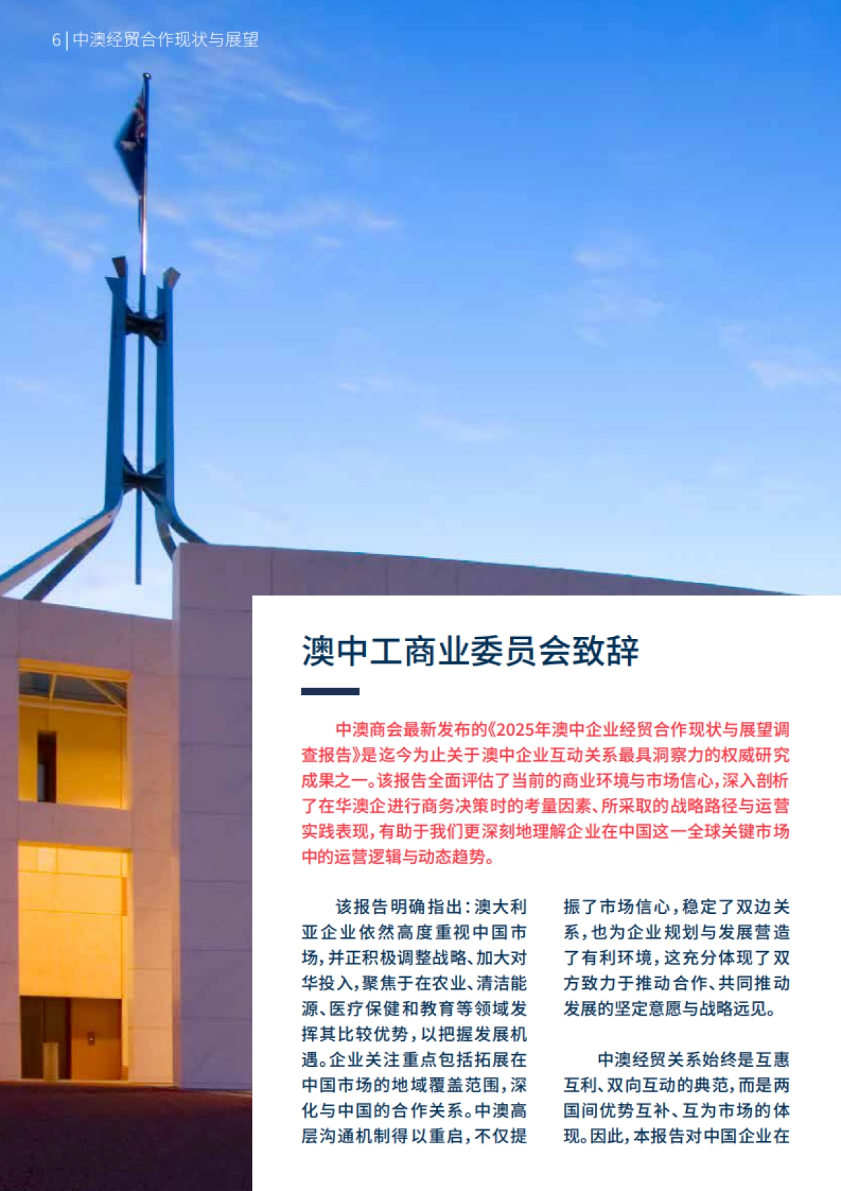 2025年中澳企业经贸合作现状与展望调查报告_第6页