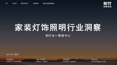 家装灯饰照明行业洞察报告
