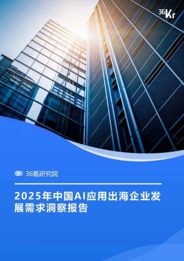 2025年中国AI应用出海企业发展需求洞察报告-36Kr