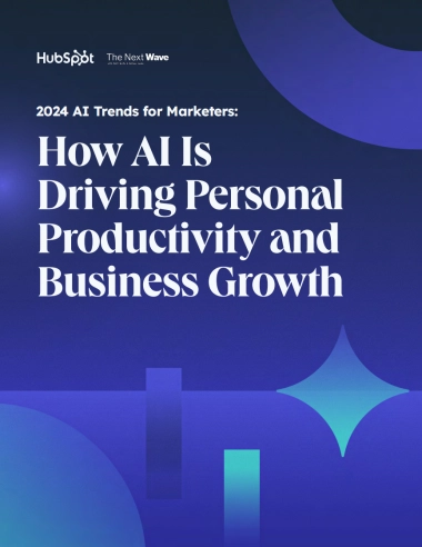 2024年营销人员的人工智能报告