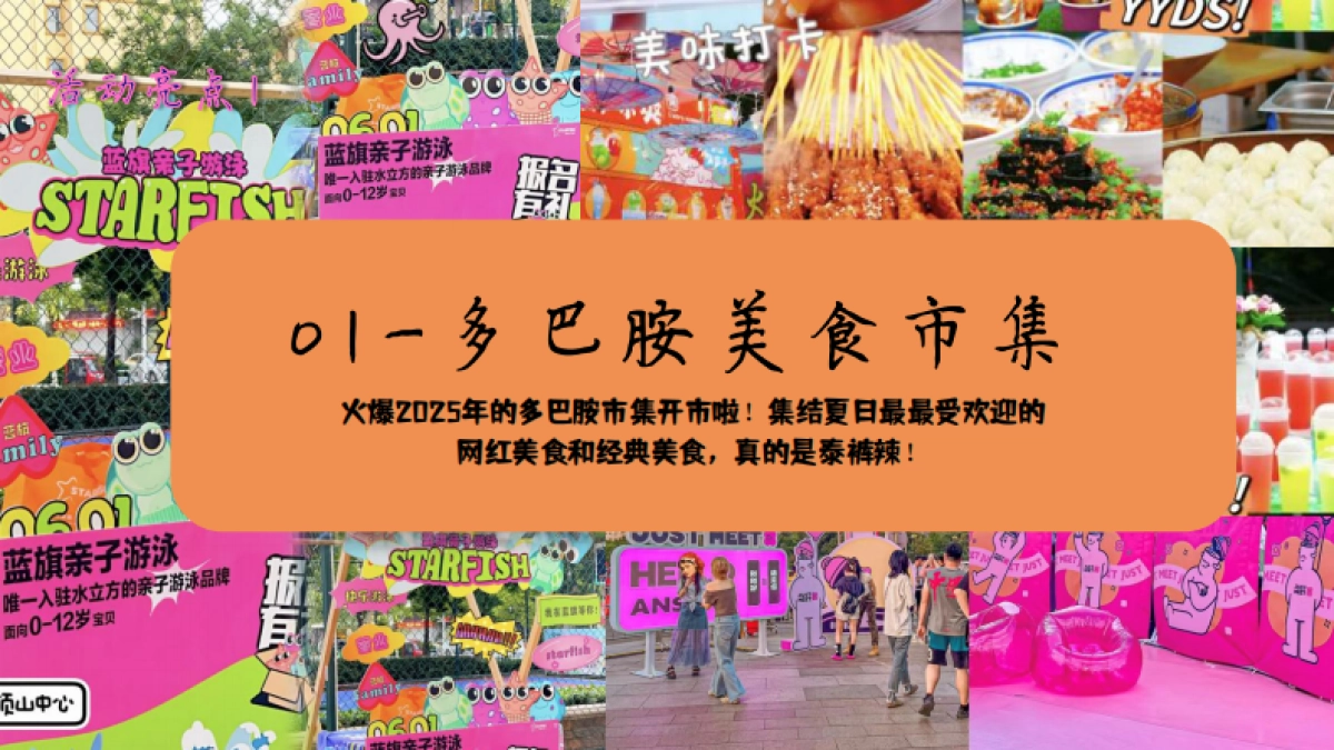 商业购物中心多巴胺潮流运动美食市集「CRUSH 哇塞好食主题」活动策划方案_第7页