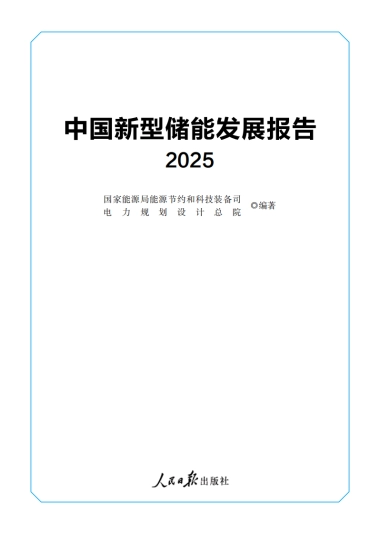 中国新型储能发展报告2025