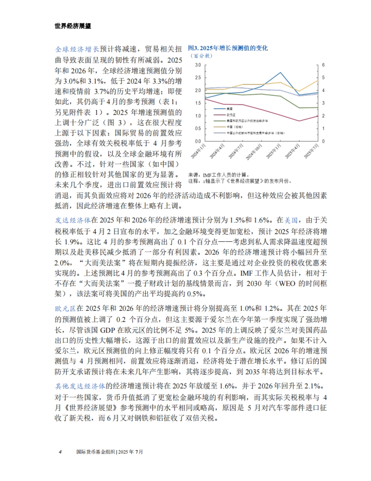 2025年7月世界经济展望_第5页