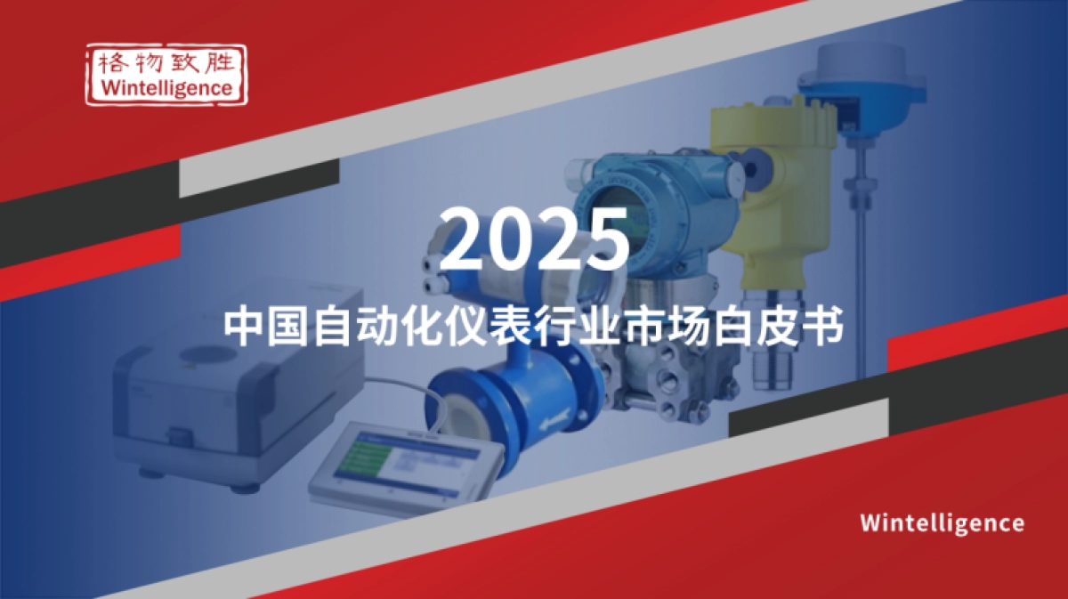 2025年中国自动化仪表行业市场白皮书_第1页