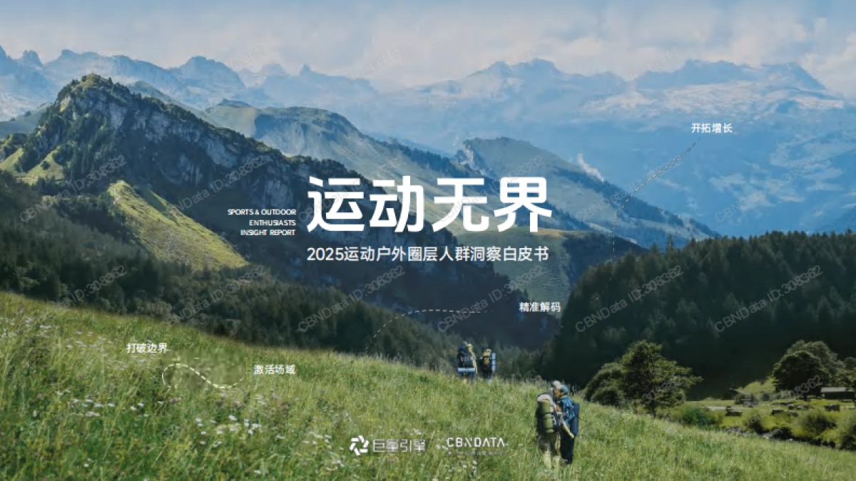 2025运动户外圈层人群洞察白皮书-巨量引擎_第1页