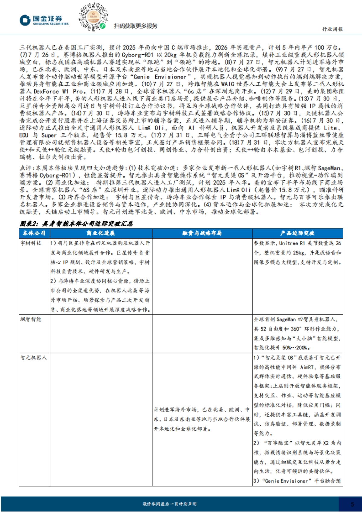 具身智能行业研究：智元宇树相继发布新品，文远Robotaxi获沙特自驾牌照_第5页