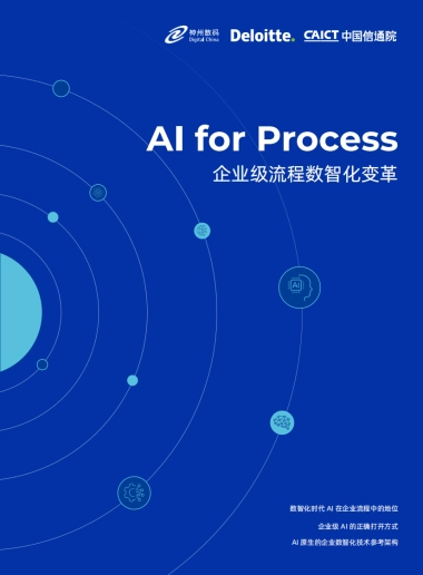 2025年AI for Process 企业级流程数智化变革蓝皮书