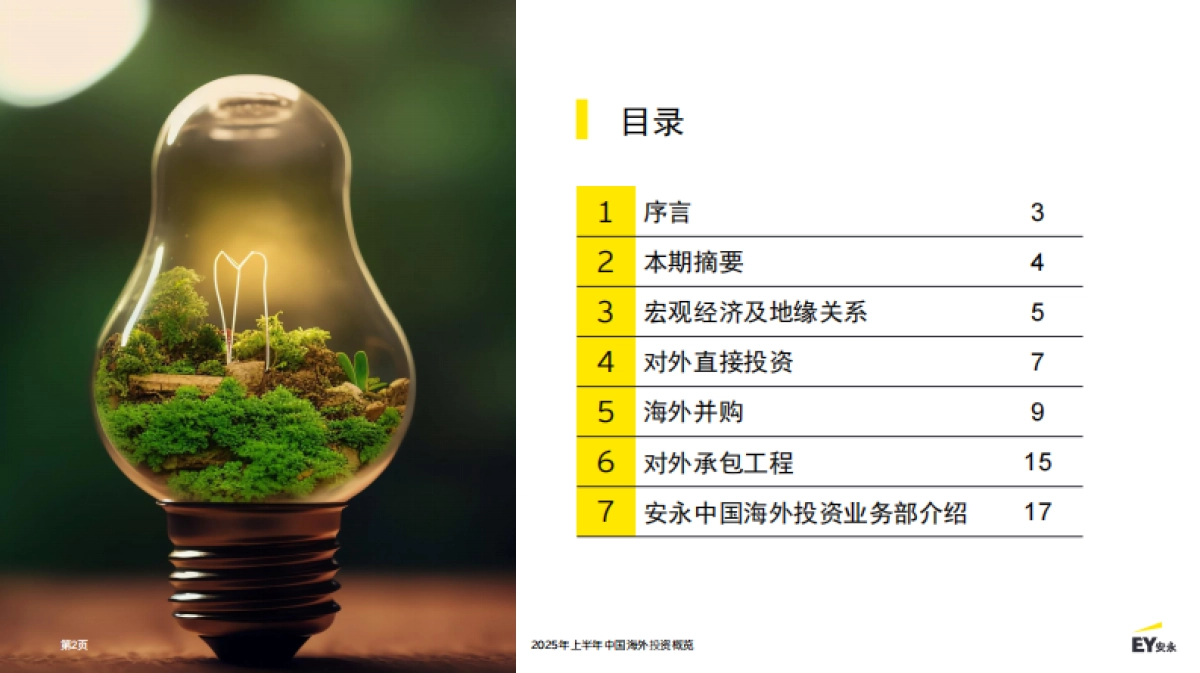2025年上半年中国海外投资概览报告-EY安永_第2页