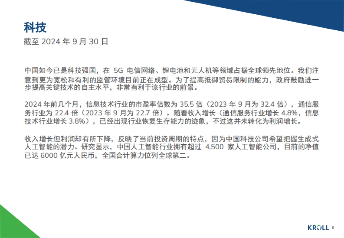 2024年中国行业倍数报告_第6页