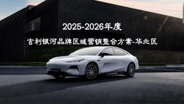 2025-2026吉利银河区域营销整合方案
