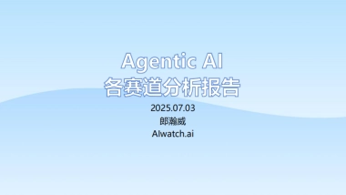 2025年Agentic AI各赛道分析报告-郎瀚威will