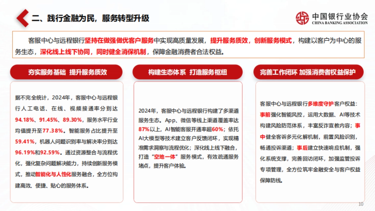 中国银行业协会：《中国银行业客服中心与远程银行发展报告（2024）》解读_第8页