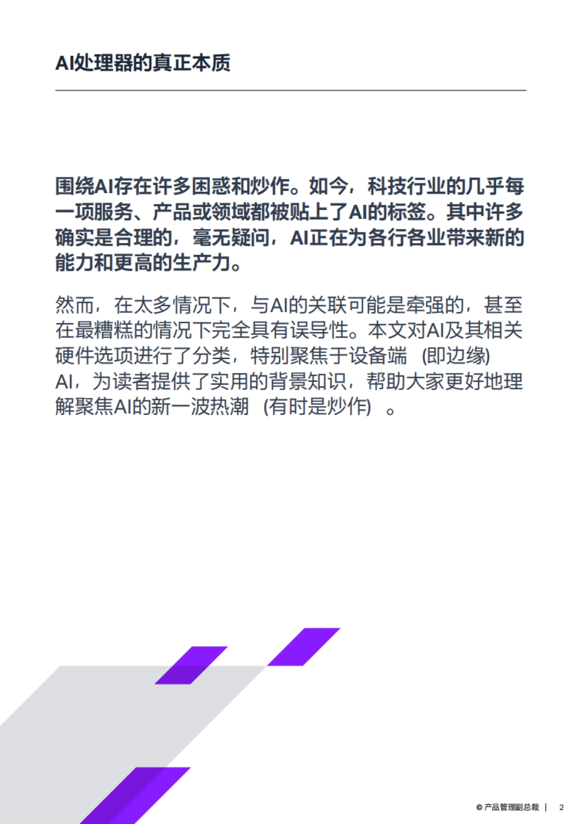 AI处理器的真正本质_第2页