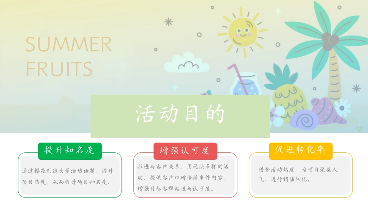 夏日水果清凉消暑游园会「夏日缤纷 果燃有趣主题」活动策划方案_第8页