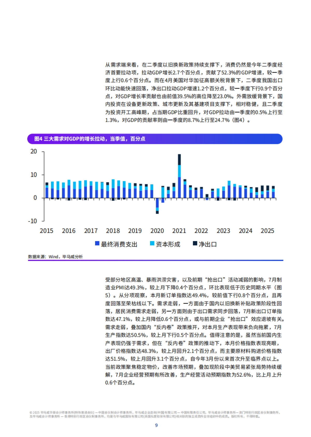 2025年第三季度中国经济观察报告-毕马威_第10页