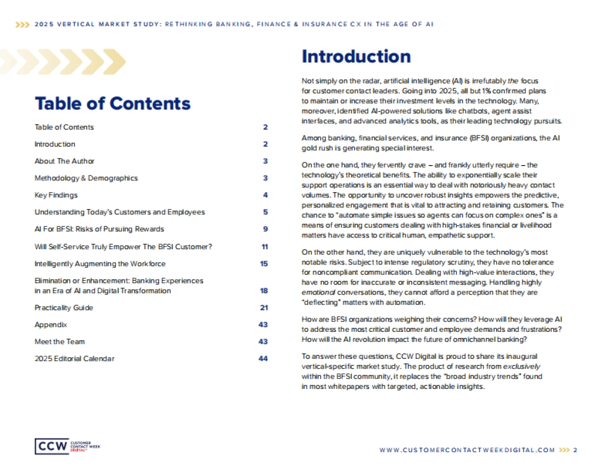 2025年人工智能时代对银行业、金融业及保险业客户体验的再思考研究报告（英文版）-CCW Digital_第2页