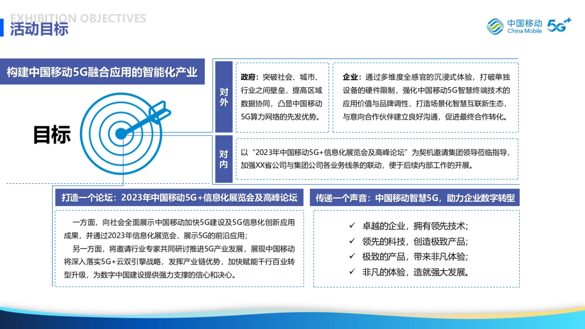 2023年中国移动5G+信息化展览会及高峰论坛_第10页