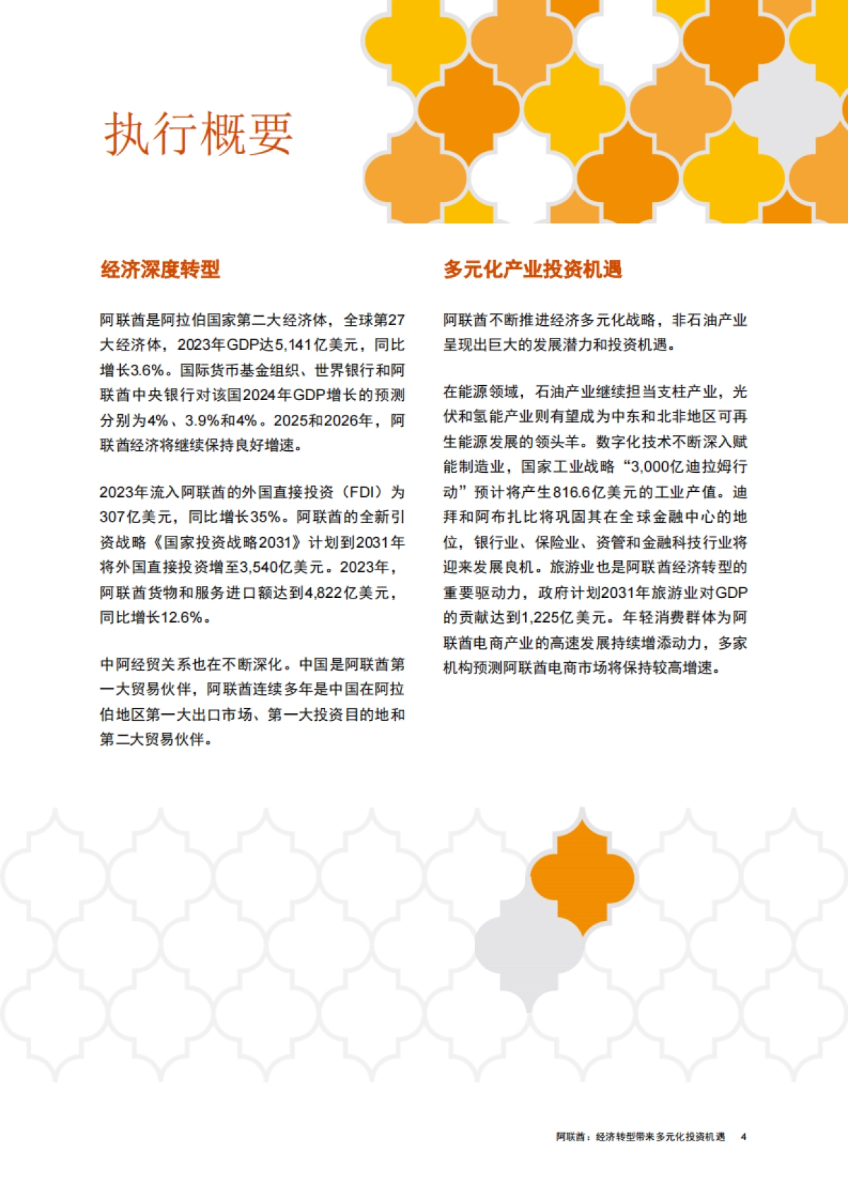 2025中国企业出海系列研究报告-阿联酋经济转型带来多元化投资机遇-普华永道_第5页