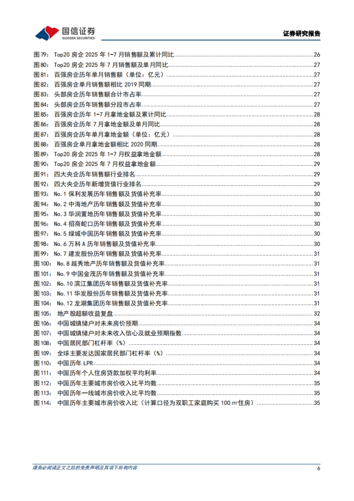 数据背后的地产行业图景-2025上半年总结-：地产基本面重新转弱，但房企洗牌接近尾声-国信证券_第6页