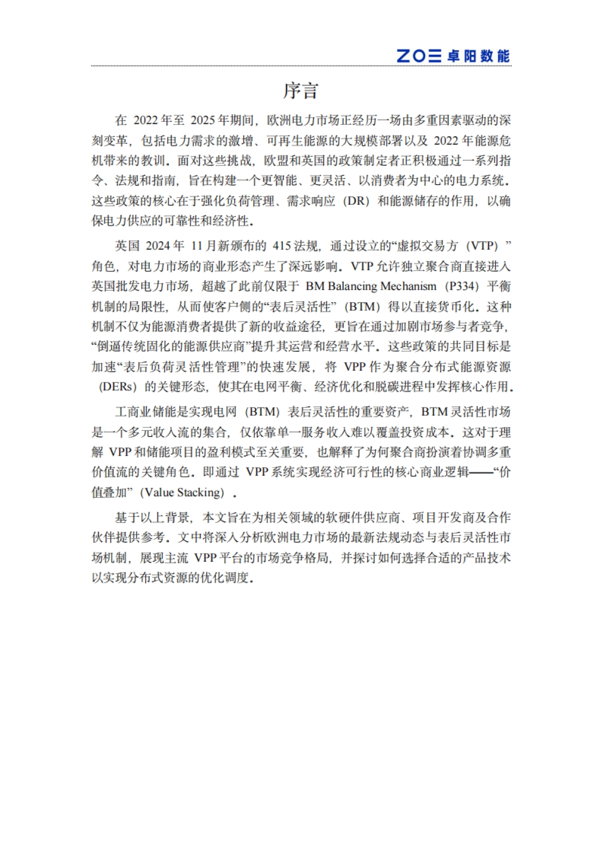 2025年欧洲vpp与储能发展白皮书-卓阳数能_第2页