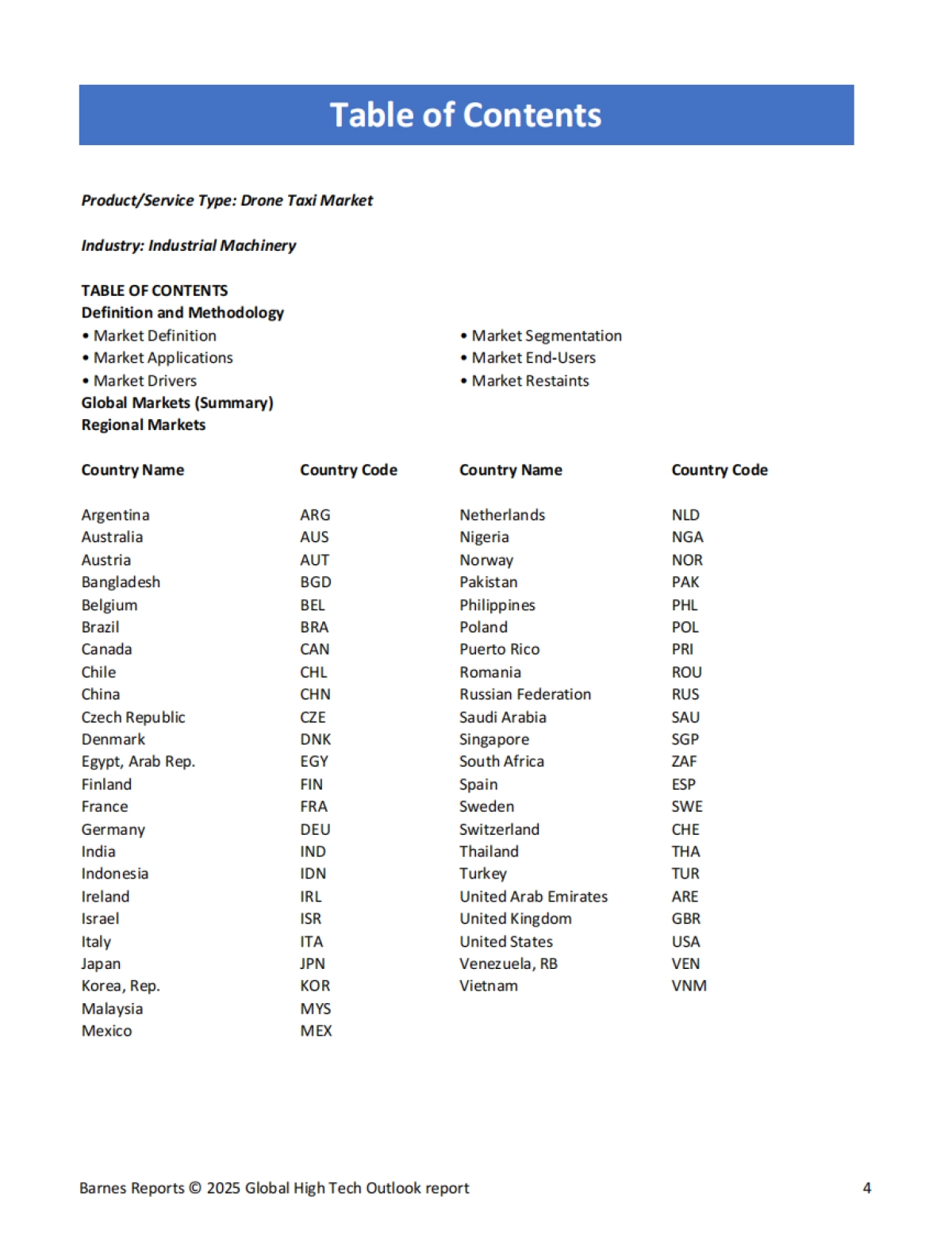 2025年全球无人机出租车市场全景分析报告(英文)_第4页