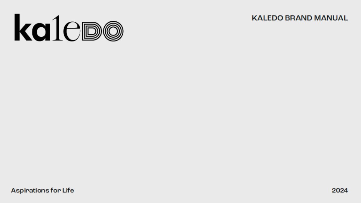 kaledo品牌手册_第1页