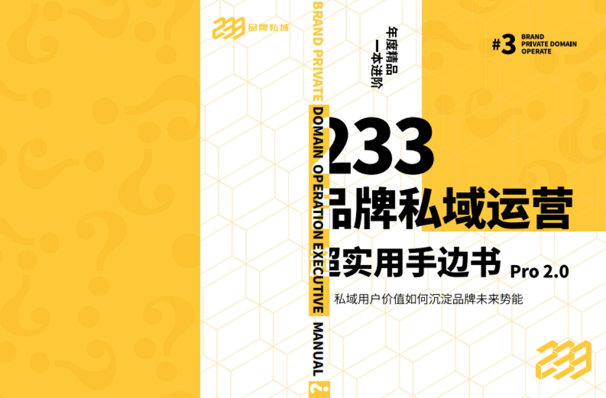 品牌私域运营超实用手边书Pro2.0_第1页