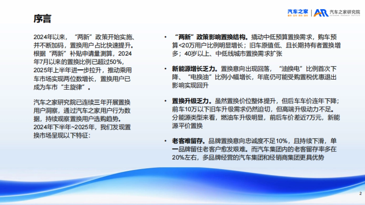 置换用户趋势洞察(2025年)-汽车之家_第2页