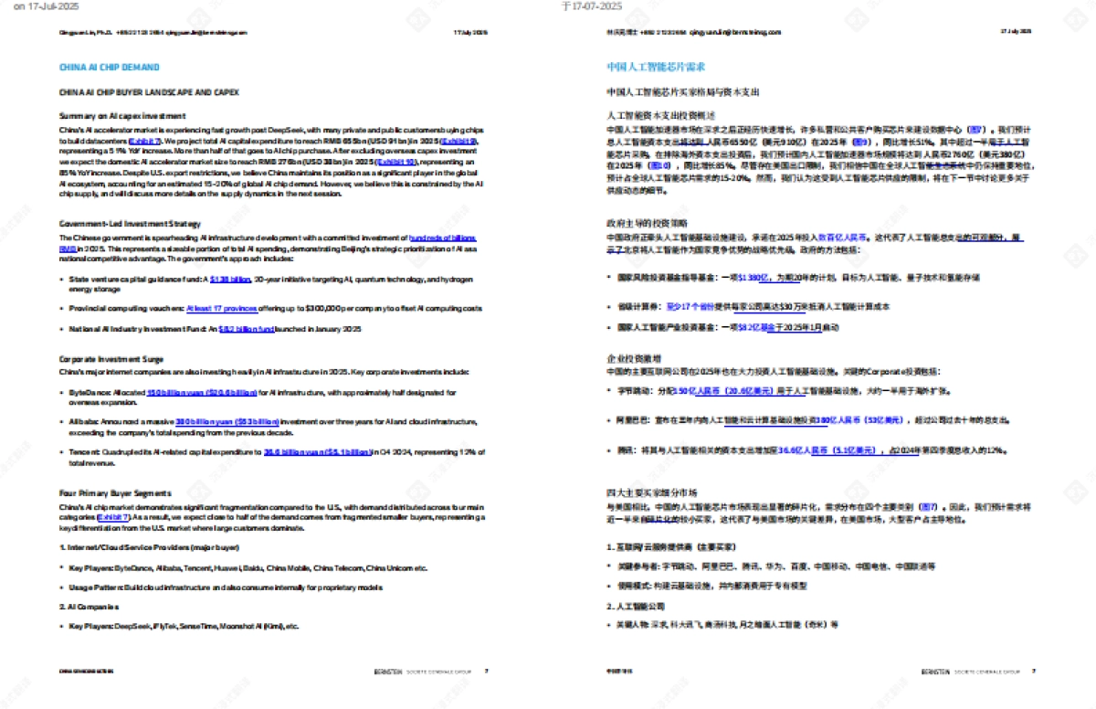 2025年中国AI芯片行业大报告：评估中国AI芯片的供需情况_第7页