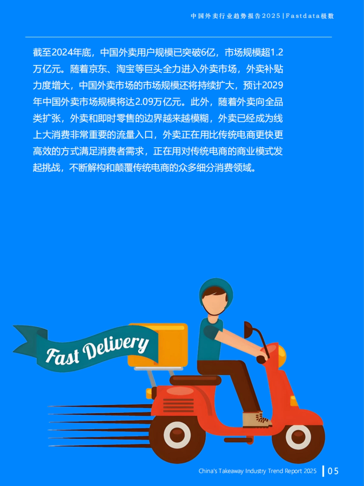 2025年中国外卖行业趋势报告-Fastdata极数_第5页