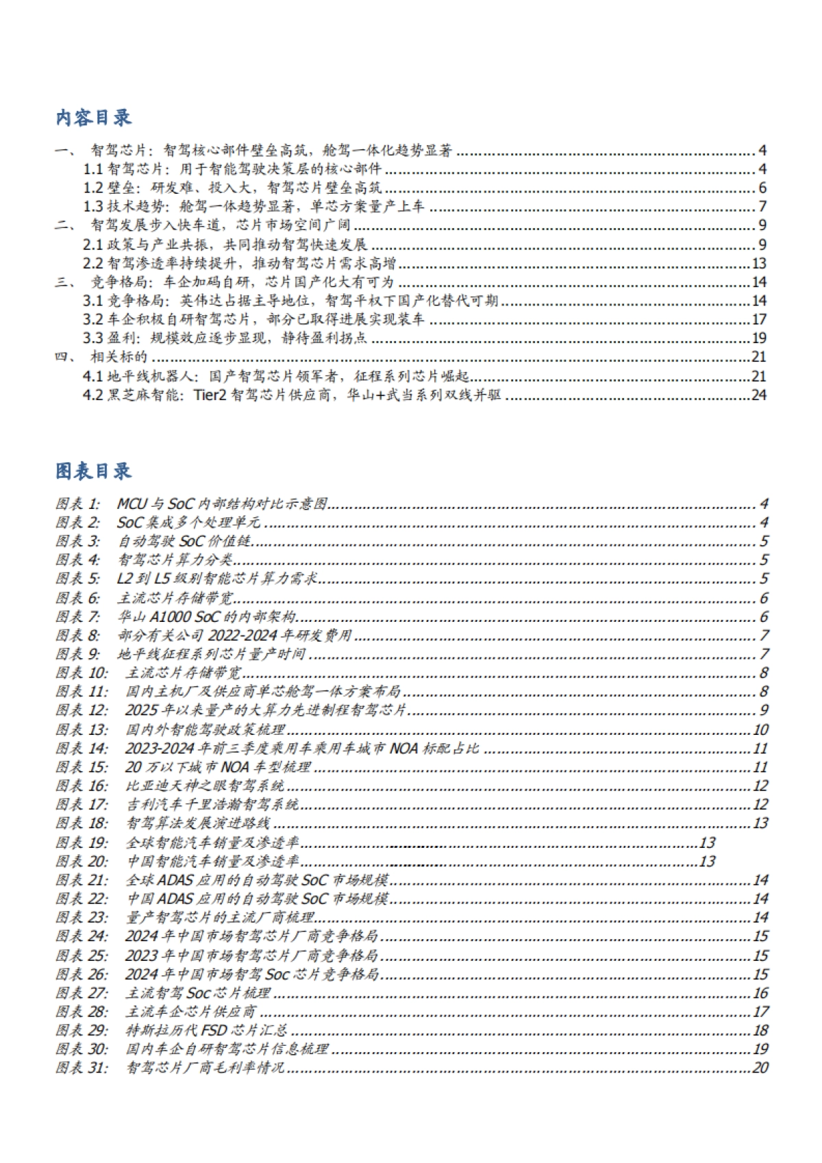 2025汽车智驾芯片行业技术趋势、市场空间、竞争格局及相关标的分析报告_第2页