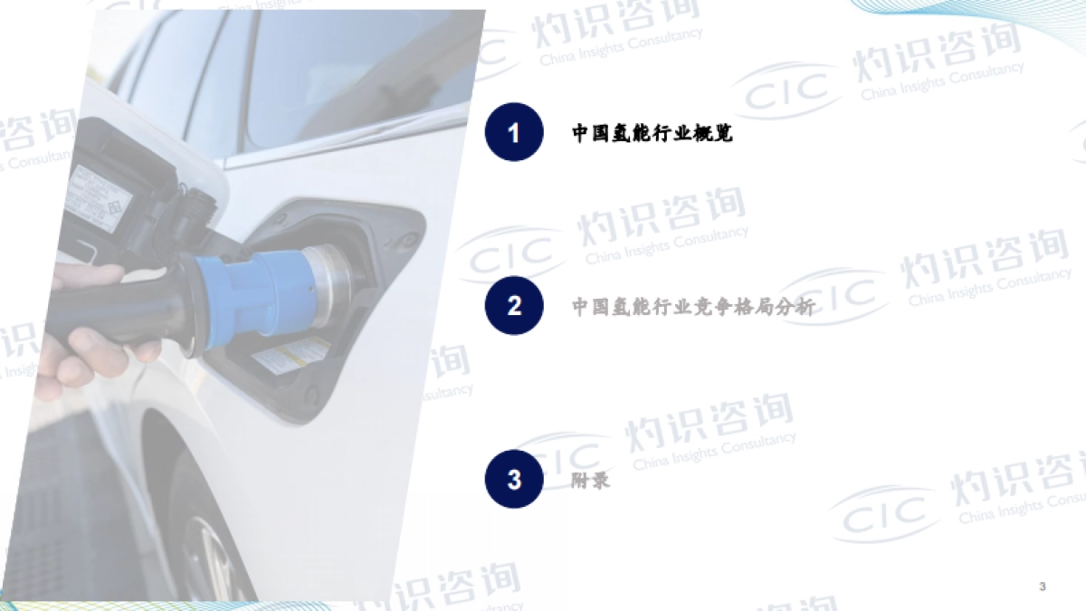 2023中国氢能行业蓝皮书_CIC灼识咨询_第3页