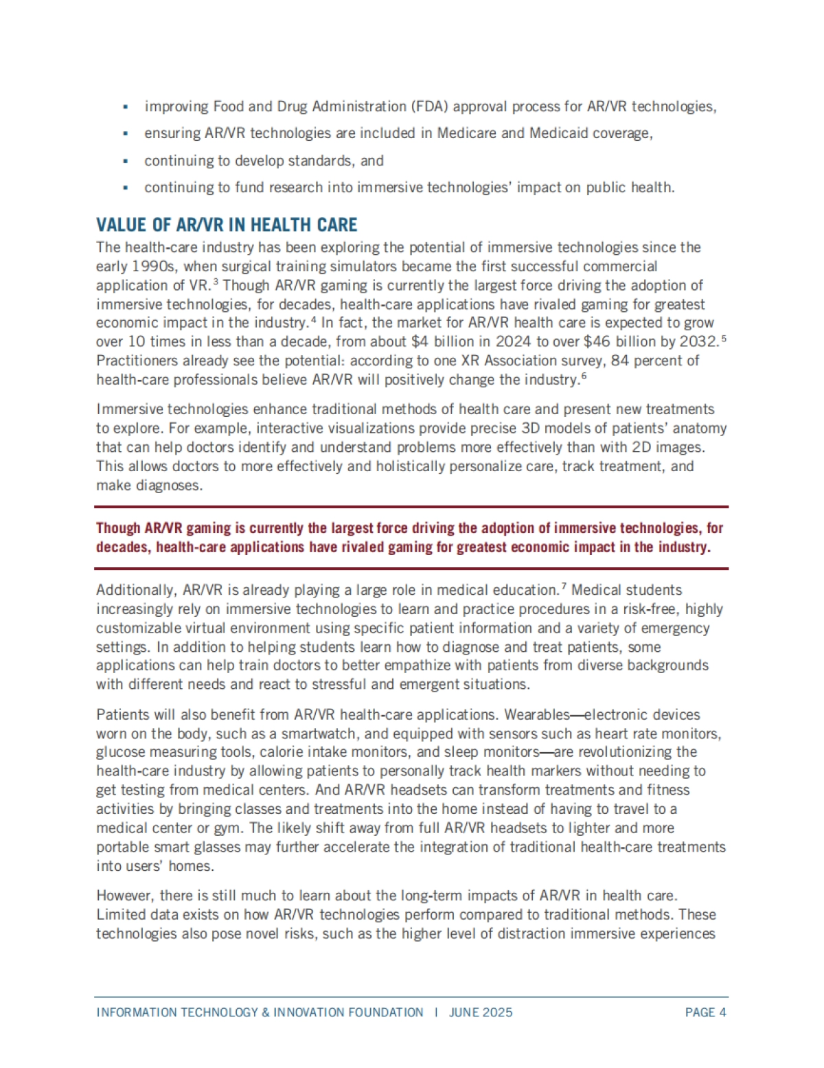 2025 年AR&VR在医疗领域中的应用潜力研究报告(英文版)-ITIF_第4页