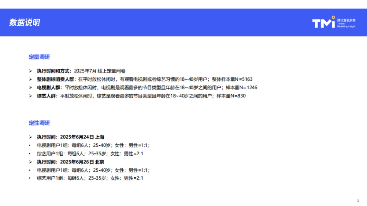 2025年剧综短视频消费内容和行为报告-TMI腾讯营销洞察_第3页