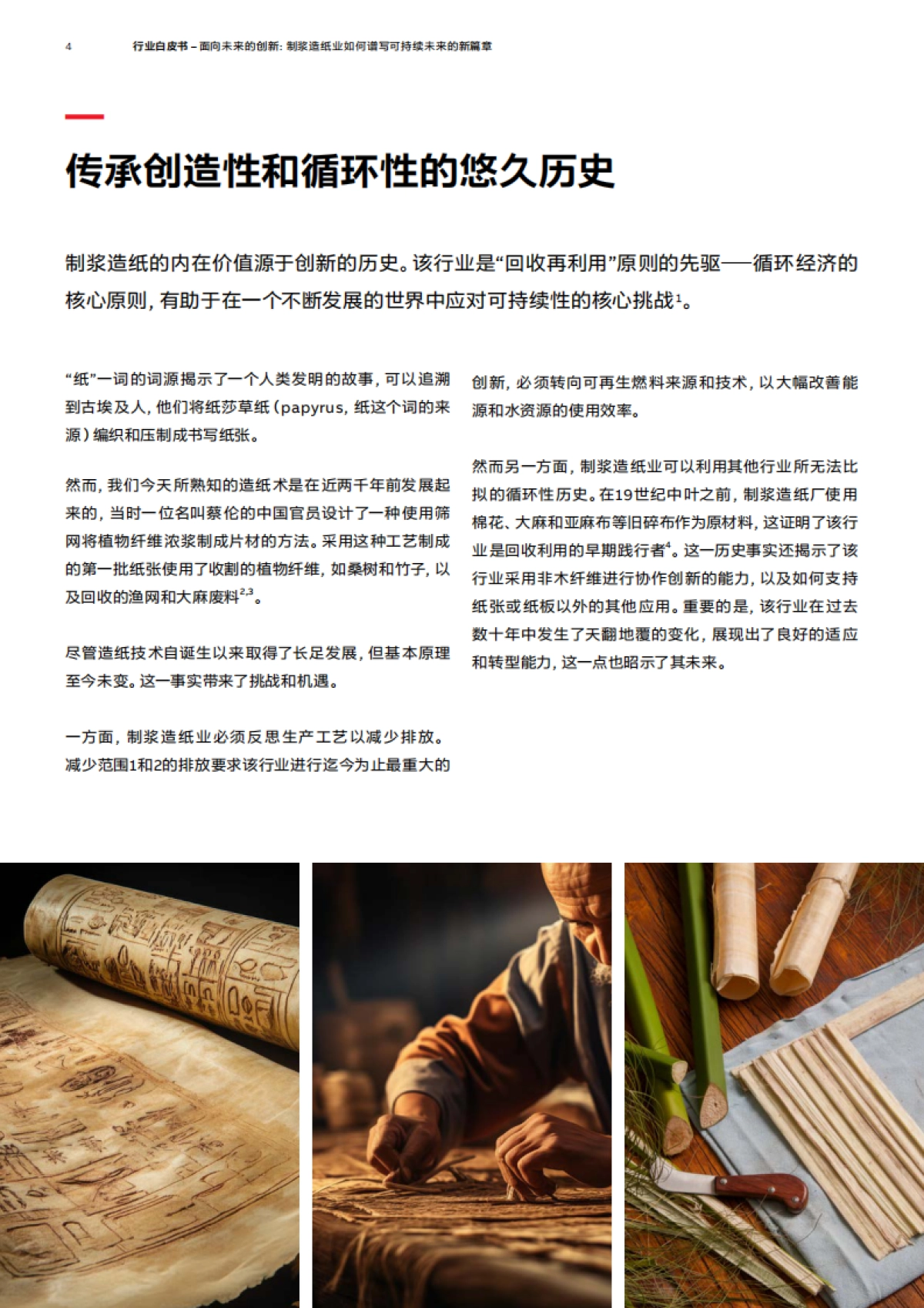 2025年面向未来的创新：制浆造纸业如何谱写可持续未来的新篇章白皮书-ABB_第4页