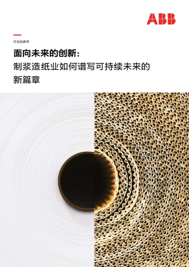 2025年面向未来的创新：制浆造纸业如何谱写可持续未来的新篇章白皮书-ABB